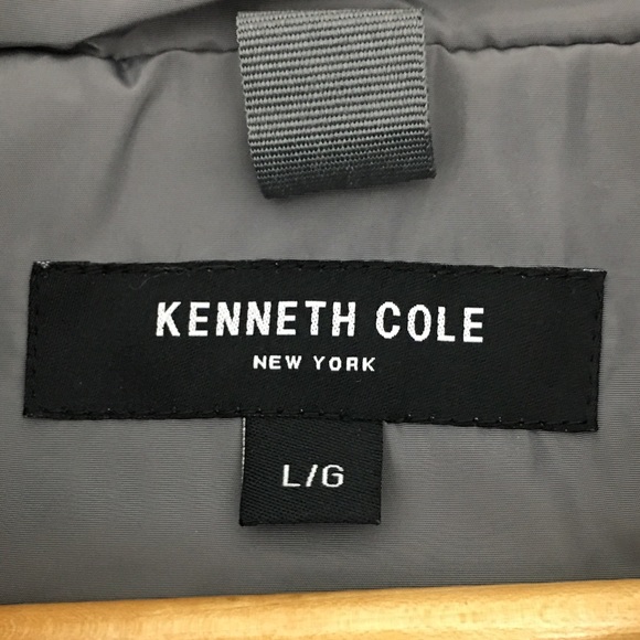 KENNETH COLE Faux Fur Trimmed Hooded Puffer Jacket - Picture 12 of 13